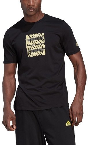 adidas Performance-T-shirt de tennis graphique adidas WMB-image-1