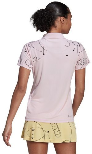 adidas Performance-Polo de tennis graphique Club-1