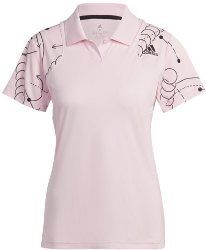 adidas Performance-Polo de tennis graphique Club-2