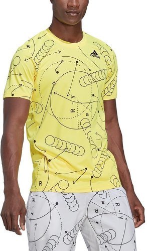 adidas Performance-T-shirt de tennis graphique Club-1