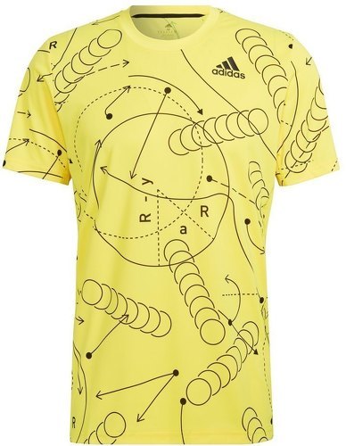 adidas Performance-T-shirt de tennis graphique Club-0