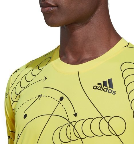 adidas Performance-T-Shirt Grafica Club-4