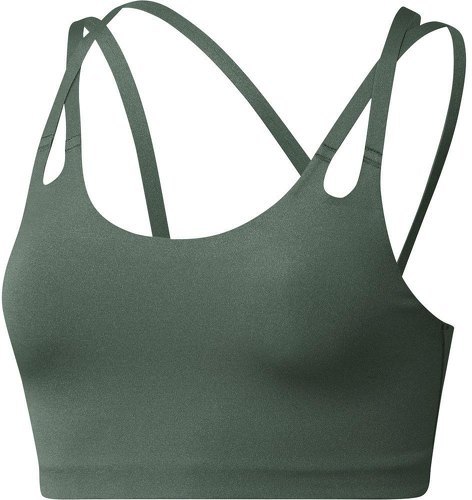 adidas Performance-Brassière Yoga Luxe Studio Maintien léger Fire-0