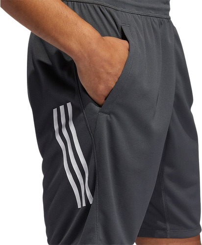 adidas Performance-Short 3-Stripes 9-Inch-3