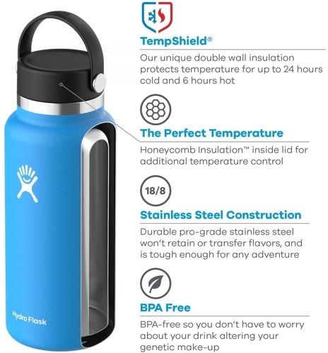 HYDRO FLASK-Thermos Hydro Flask Wide Mouth With Flex Cap 2.0 20 Oz-1