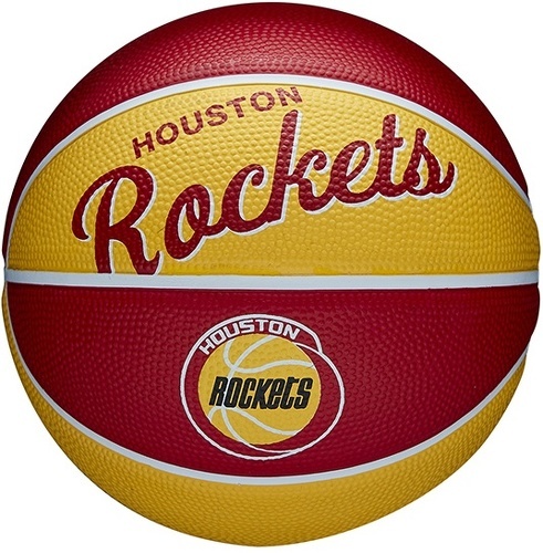 WILSON-Mini Ballon de Basketball NBA Houston Rockets Wilson Team Retro Exterieur-image-1