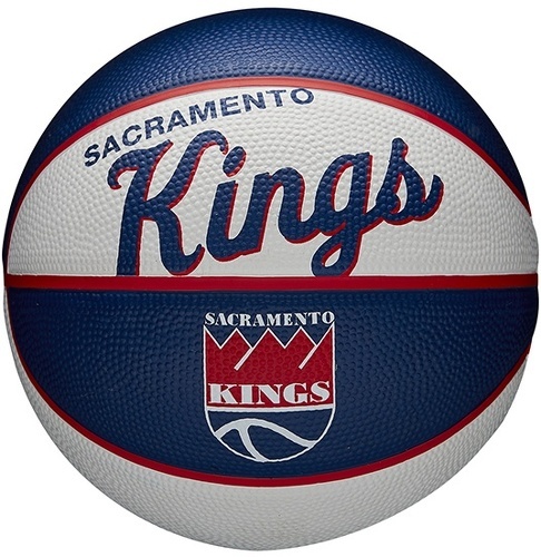 WILSON-Mini Ballon de Basketball NBA Sacramento Kings Wilson Team Retro Exterieur-image-1