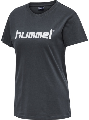 HUMMEL-Hummel T-shirt Manche Courte Go Cotton Logo-0