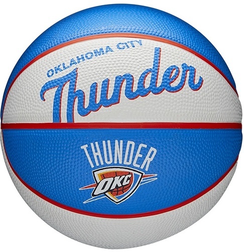 WILSON-Mini Nba Oklahoma City Thunder Wilson Team Retro Exterieur - Ballon de basketball-0