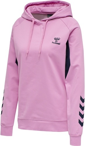 HUMMEL-HMLACTION COTTON HOODIE WOMAN-image-1