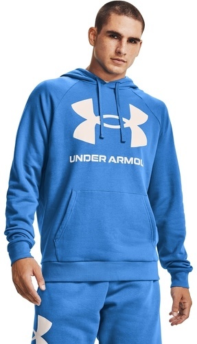 UNDER ARMOUR-Coldgear Rival Fleece Big Logo - Sweat de fitness-0