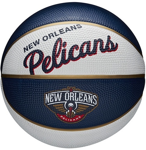 WILSON-Mini Ballon de Basketball NBA New Orleans Pelicans Wilson Team Retro Exterieur-image-1