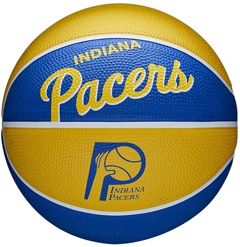 WILSON-Mini Nba Indiana Pacers Wilson Team Retro Exterieur - Ballon de basketball-0