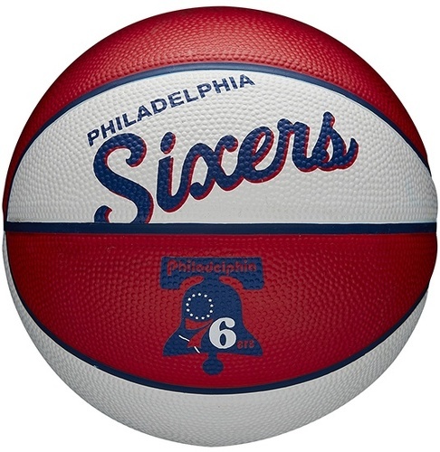 WILSON-Wilson Team Retro Philadelphia 76ers Mini Ball-image-1