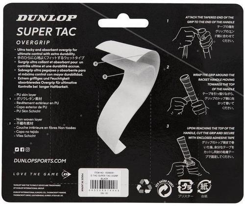 DUNLOP-Surgrips Dunlop Super Tac Noir x 3-1