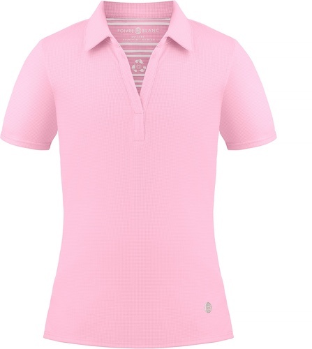 POIVRE BLANC-Polo Poivre Blanc Eco Active Light Shirt 2100 Palm Pink Fille-0