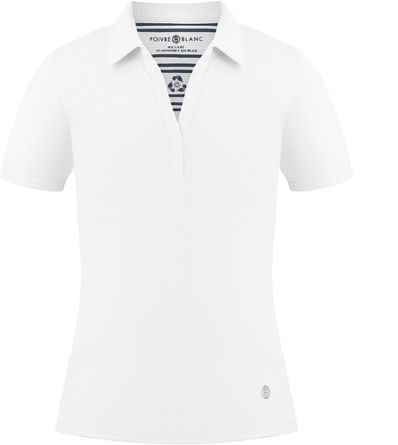 POIVRE BLANC-Polo Poivre Blanc Eco Active Light Shirt 2100 White Fille-0