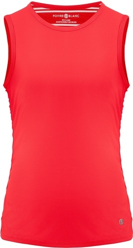 POIVRE BLANC-T-shirt Poivre Blanc Eco Active Light Tank 2103 Techno Red Femme-image-1