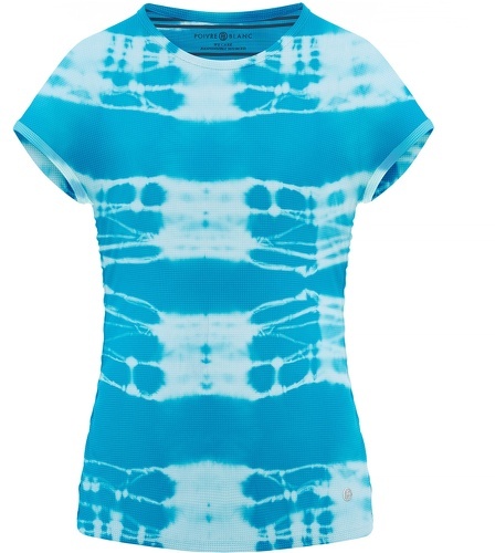 POIVRE BLANC-T-shirt Poivre Blanc Eco Active Light Tie Dye 2101 Cloudy Diva Blue Femme-image-1