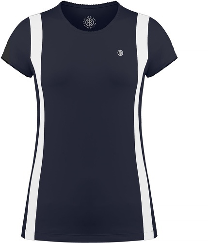 POIVRE BLANC-T-shirt Poivre Blanc Meryl Stretch Jersey 4803 Oxford Blue White 2 Femme-image-1