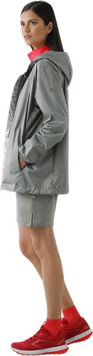 POIVRE BLANC-Veste De Pluie Poivre Blanc Silver Coating Rain 2301 Diva Blue 2 Femme-1