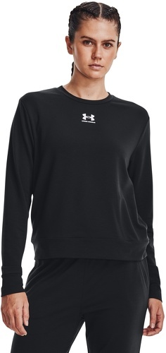 UNDER ARMOUR-Sweatshirt Molletonné À Col Ras Du Cou Under Armour Rival-2