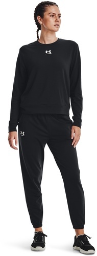 UNDER ARMOUR-Sweatshirt Molletonné À Col Ras Du Cou Under Armour Rival-3