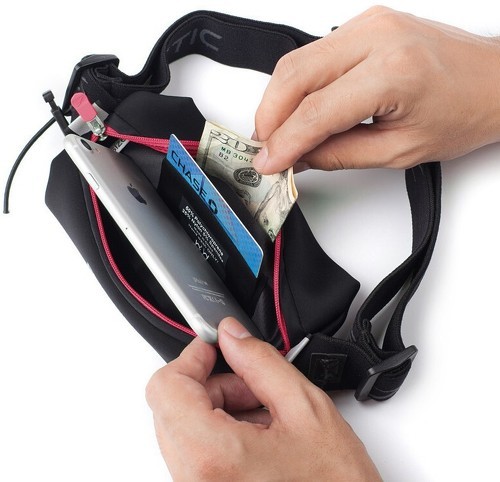 FITLETIC-Ceinture Une Poche Néoprène + Porte Dossard Fitletic - Compteurs-1