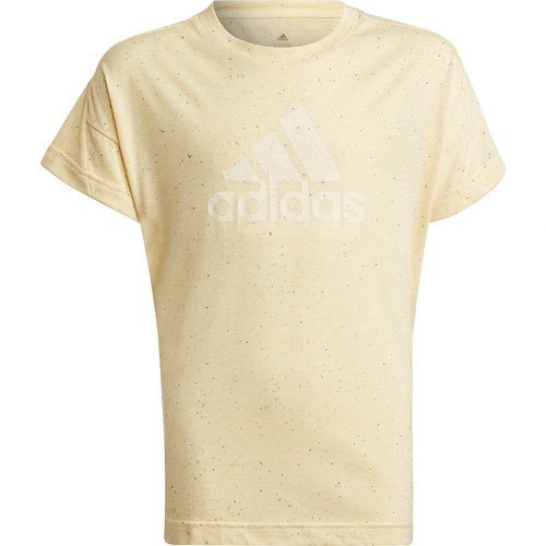 adidas Sportswear-T-shirt Future en coton couple ample Icons Badge of Sport-0