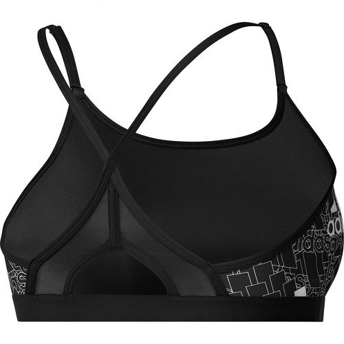 adidas Performance-Brassière de training à imprimé Aeroreact Maintien léger-1