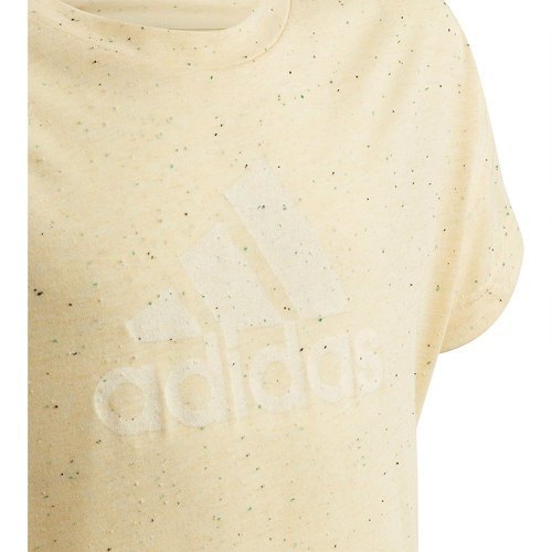 adidas Sportswear-T-shirt Future en coton couple ample Icons Badge of Sport-2