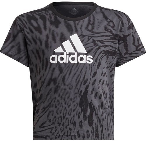 adidas Sportswear-Future Icons Hybrid Animal Print Cotton Regular - T-shirt de fitness-0