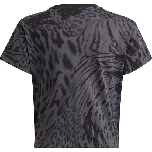 adidas Sportswear-Future Icons Hybrid Animal Print Cotton Regular - T-shirt de fitness-1