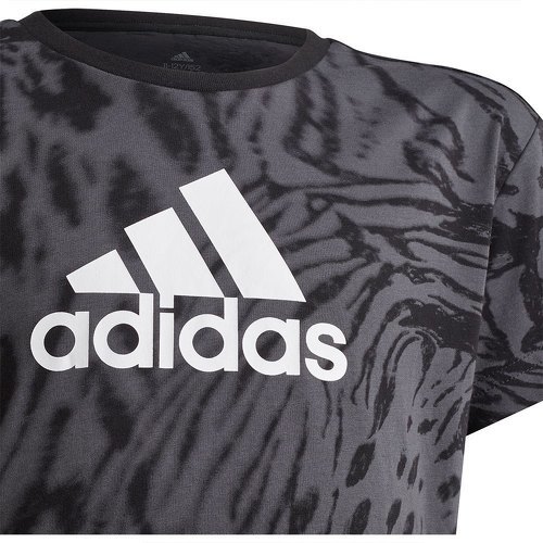 adidas Sportswear-Future Icons Hybrid Animal Print Cotton Regular - T-shirt de fitness-2