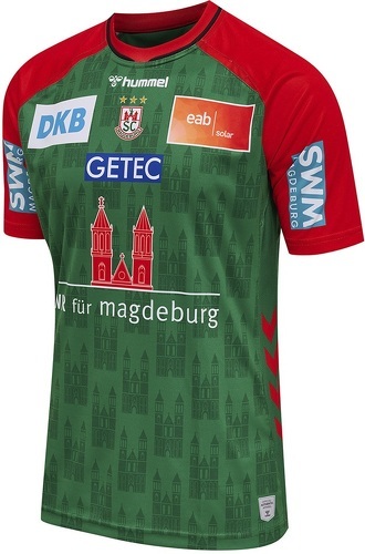 HUMMEL-SC MAGDEBURG 21-22 HOME JERSEY S/S-image-1