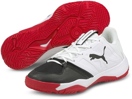 PUMA-Chaussures de sport Blanc/Noir Junior Puma Accelerate Turbo-image-1