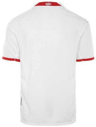 KAPPA-Maillot AS Monaco Domicile 2022/2023 Blanc/Rouge-2