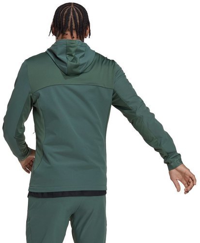 adidas Performance-Veste à capuche entièrement zippée COLD.RDY Training-1