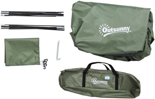 Outsunny-2 Personnes Dim. 206L X 152L X 110H Cm - Tente de randonnée/camping-3