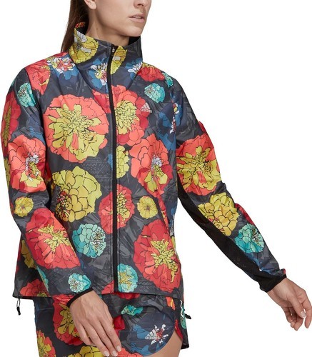 adidas Performance-Veste de running Run Fast Flower-0