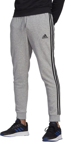 adidas Sportswear-Pantalon Essentials Fleece Tapered Cuff 3-Stripes-3