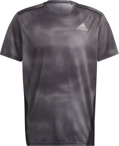 adidas Performance-T-shirt Own the Run Colorblock-0