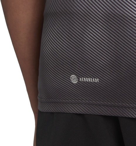 adidas Performance-T-shirt Own the Run Colorblock-2