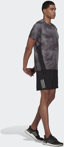 adidas Performance-T-shirt Own the Run Colorblock-3