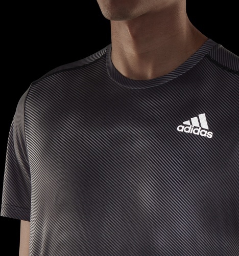 adidas Performance-T-shirt Own the Run Colorblock-4