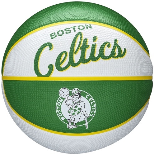 WILSON-Mini Ballon de Basketball Wilson NBA Team Retro - Boston Celtics-image-1