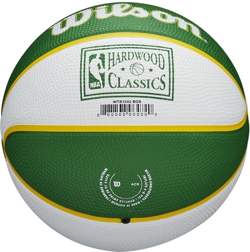 WILSON-Mini Nba Boston Celtics Wilson Team Retro Exterieur - Ballon de basketball-2