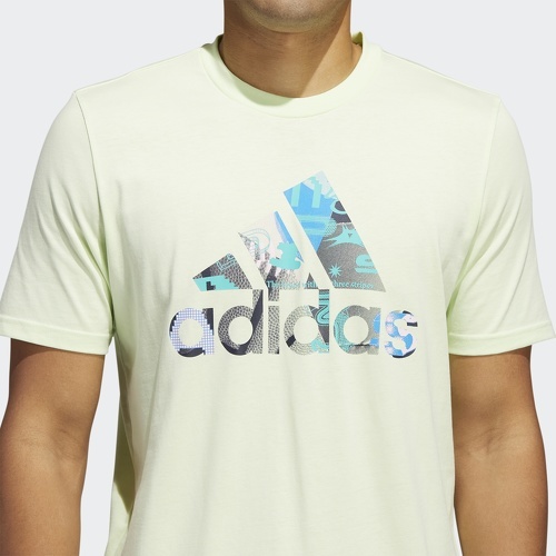 adidas Sportswear-T-shirt graphique Multiplicity Badge of Sport-3