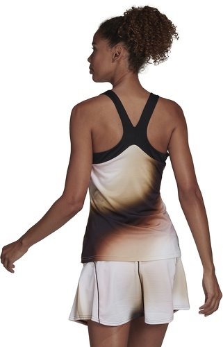 adidas Performance-Melbourne Y-Tank / /Blanc Pe 2022 - T-shirt de tennis-1