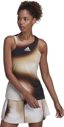 adidas Performance-Melbourne Y-Tank / /Blanc Pe 2022 - T-shirt de tennis-4